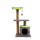 Customized Color Cat Climbing Frame Eco - Friendly Size 43 * 30 * 79CM supplier