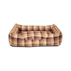 Easy Clean Washable Dog Bed , Fancy Dog Beds Double Sided Brushed Fabric supplier