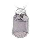 Lovely Rabbit Ear Cute Cat Clothes , Funny Cat Clothes Pink / Gray Color supplier