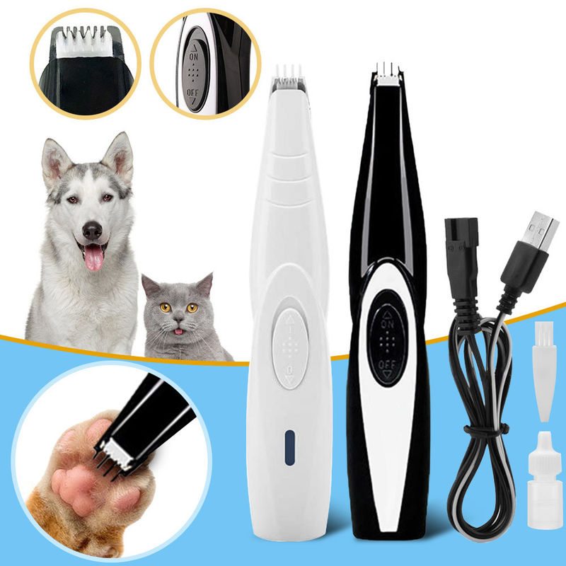 One Button Switch Pet Hair Trimmer , Pet Grooming Clippers Ceramic Cutter Head supplier