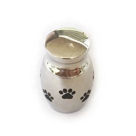 Can Shaped Pet Urns Laser Cutsomized Size Printing Carving Available supplier