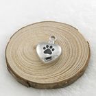 Heart Shape Pet Urns Size 20 * 22mm Stainless Steel Polished Surface For Necklace supplier