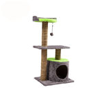 Customized Color Cat Climbing Frame Eco - Friendly Size 43 * 30 * 79CM supplier