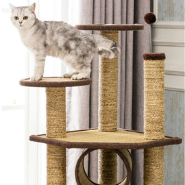 Indoor Comfy Cat Climbing Frame Exquisite Appearance OEM / ODM Available supplier