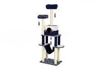 Wear - Resistant Elegance Unique Cat Trees , Large Cat Tree Artistic Chinese Style supplier