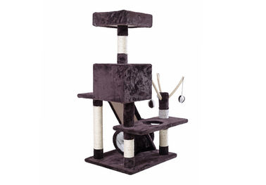 Safety Modern Cat Scratching Post , Cat Climbing Post For Improve Skills supplier