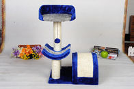 Double Layer Cat Climbing Frame Weight 5.5kg With High Density Platform supplier