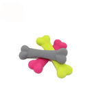 Bone Shape Pet Play Toys Non - Toxic Silicone Material For Dog Dental Health supplier