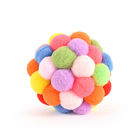Colorful Pet Play Toys Portable PP Cotton Material Any Logo Available supplier