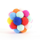 Colorful Pet Play Toys Portable PP Cotton Material Any Logo Available supplier