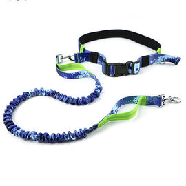 Hands Free Dog Collars And Leashes / Unique Dog Leashes Customized Size supplier