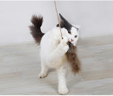 Funny Interactive Cat Toys With Stainless Steel Rod PP Plastic Chips supplier