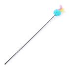 Color Badminton Interactive Cat Toys Wand Compact Design For Cat Playing supplier