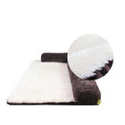 Anti - Slip Extra Large Dog Beds High Density Sponge / Corduroy Plush Material supplier