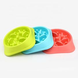 Non Skid Slow Feeder Dog Bowl , Slow Eating Cat Bowl Anti - Tumble Size 20 * 4.7cm supplier