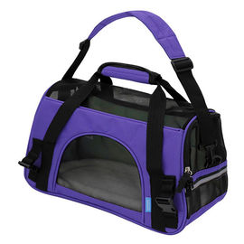 Washable Portable Pet Carrier Purse , Pet Transport Bag Nylon Material supplier