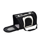 Black Color Pet Carrier Tote , Dog Carry Case Durable OEM / ODM Available supplier