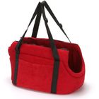 Leisure Pet Carrier Bag Warm Windproof Flannelette / Sponge Material For Winter supplier