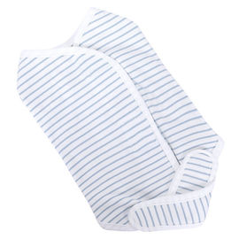 Casual Style Cats Wearing Clothes Blue / White Stripe Comfortable Fashionable supplier