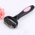 Multiple Color Pet Combs And Brushes Size 8 * 17CM Non - Toxic Portable supplier