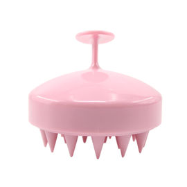 Durable Hair Scalp Massage Brush Plastic / Silicone Material For Pet Shower supplier