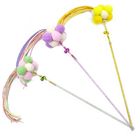 Lovely Design Interactive Cat Toys Acrylic Material Cat Stick Toy With Bell supplier