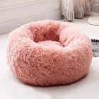 Super Soft Donuts Beds / Calming Dog Bed Fluffy Comfortable For Large Dog / Cat House supplier