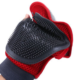 Custom Deshedding Glove Efficient Pet Grooming Glove Pet Cleaning Supplies supplier