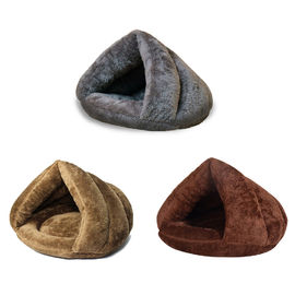 Soft Nest Kennel Bed / Cave House Winter Warm Cozy Pet Beds For Cats Dogs supplier