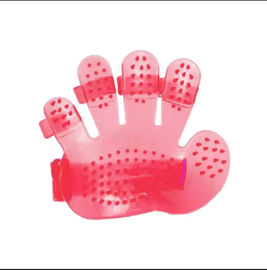 Rubber Cat Hair Glove Comb Dog Hackle Pet Deshedding Brush Glove supplier