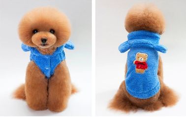 Winter Custom Dog Hoodies , Cold Proof Small Dog And Cat Clothes supplier