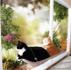 Cute Comfortable Hanging Pet Bed Bearing 20kg Window Mounted Cat Bed supplier