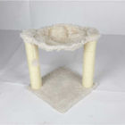 Non Toxic Cat Climbing Frame Soft Comfortable Tiered Platform For Cat Relax supplier
