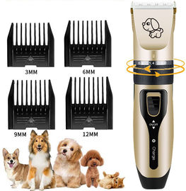 Light Weight Pet Hair Clippers &amp; Trimmers Cordless With Detachable Guide Combs supplier