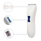 Convenient Using Cordless Pet Grooming Clippers Low Vibration Design White Color supplier