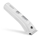 White Color Pet Grooming Hair Clippers , Electric Pet Hair Trimmer Two Speed Design supplier
