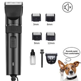 Practical Rechargeable Pet Trimmer . Pet Hair Shaver With Adjustable Blade supplier