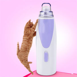 Silent Low Shock Pet Electric Nail File , Rechargeable Pet Nail Grinder Low Vibration supplier