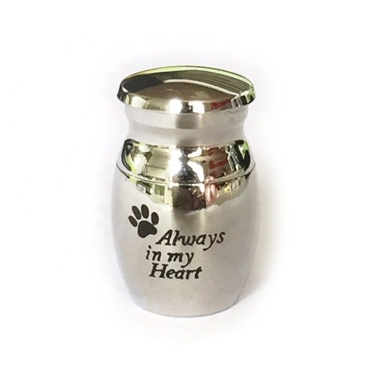 Can Shaped Pet Urns Laser Cutsomized Size Printing Carving Available supplier