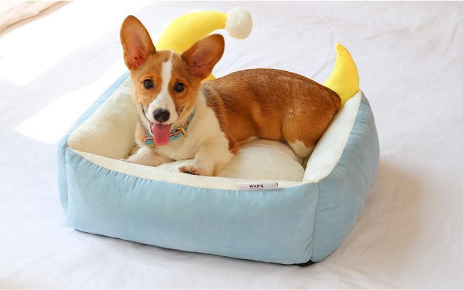 Eco - Friendly Comfort Pet Beds , Cute Pet Beds Fashionable 3 Colors Available supplier
