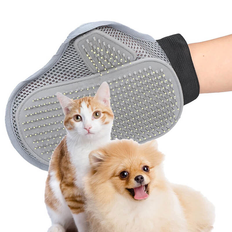 Comfortable Pet Glove Dog Cat Comb Pin Brush For Medium / Long Hair supplier