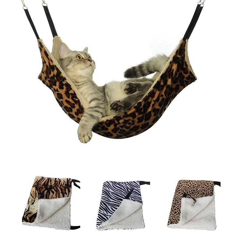 Breathable Hanging Cat Hammock Double-Sided Available Warm Cat Hanging Bed supplier