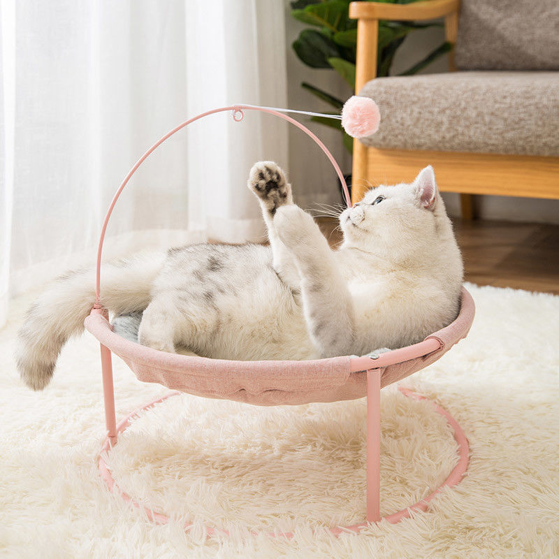 Comfortable Cat Hammock / Dog Hammock Foldable Warm Pet Play Bed supplier