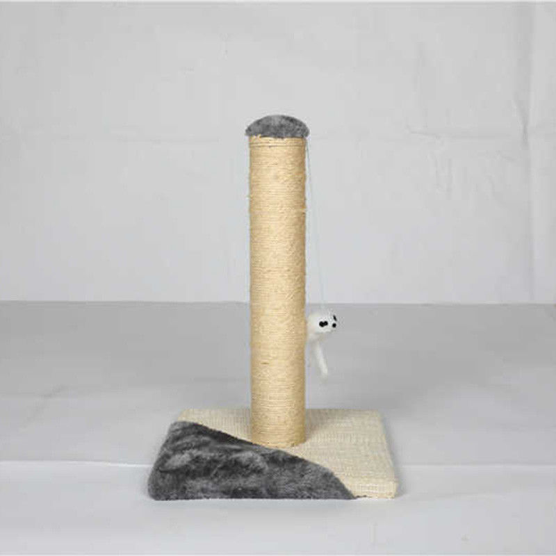 Eco - Friendly Diy Cat Scratching Post , Cat Scratch Pole Good Stability Not Hurt Skin supplier