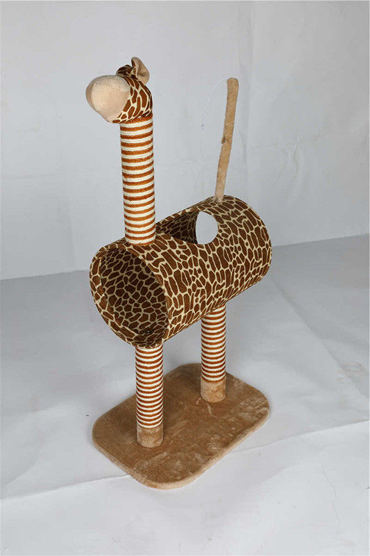 Fashionable Indoor Climbing Tree For Cats Special Cute Animal Shape Design supplier
