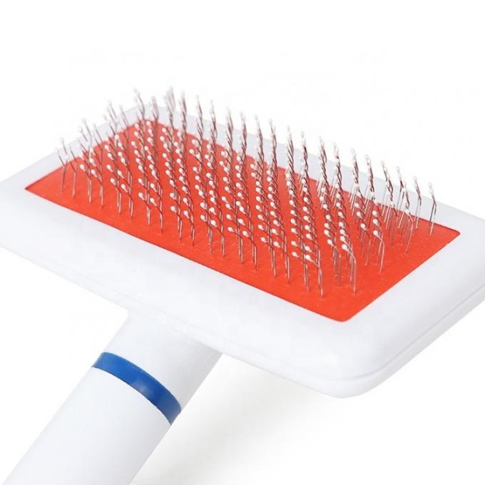 Fashionable Pet Hair Brush Easy Clean / Disinfect Length 5.4 Inch For