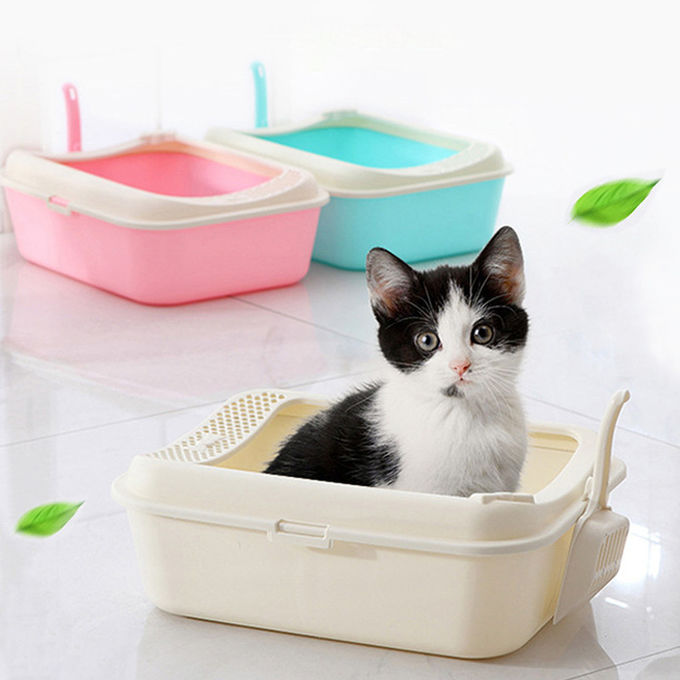 Eco Friendly Modern Cat Litter Box , Modern Kitty Litter Box Size